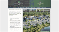 Desktop Screenshot of oakwoodsbusinesspark.com